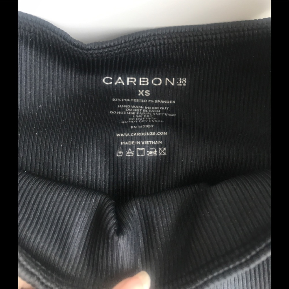 Carbon38 lines ribbed leggings xs - Picture 4 of 4
